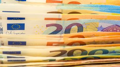 Verschiedene Euro-Scheine 