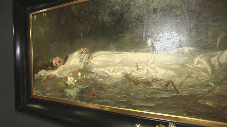 Gemälde Ophelia