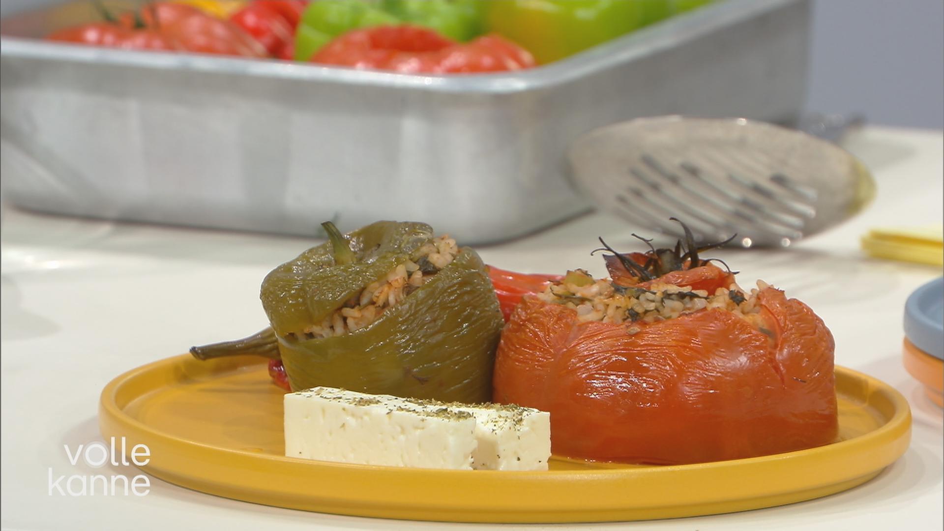 Gemista - Gefüllte Paprika/Tomaten