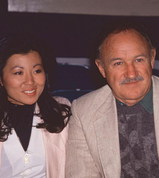 Schauspieler Gene Hackman und seine Frau Betsy Arakawa