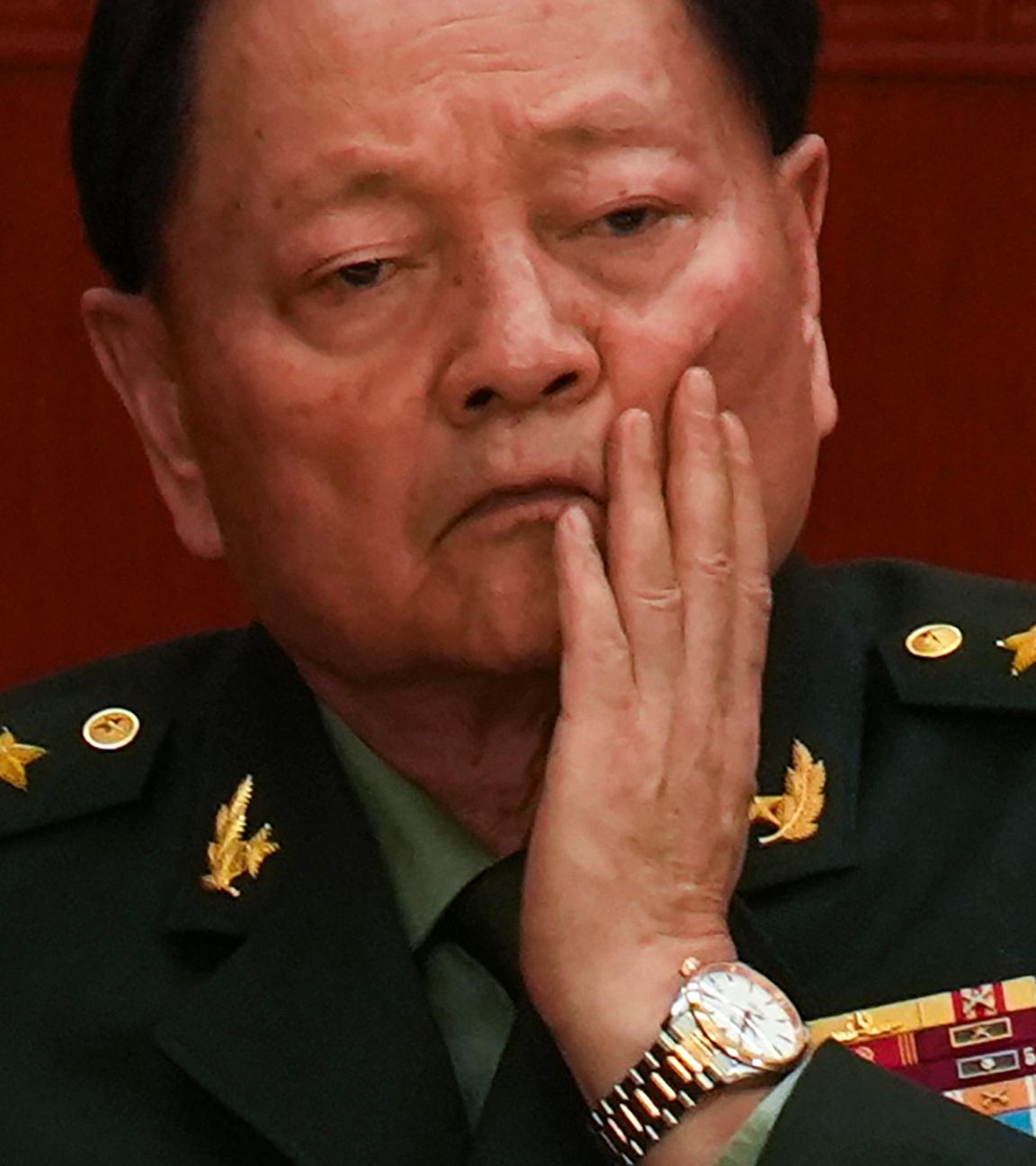 General Zhang Youxia, stellvertretender Vorsitzender der Zentralen Militärkommission Chinas, nimmt an der Eröffnungssitzung des Nationalen Volkskongresses (NVK) in der Großen Halle des Volkes in Peking teil.