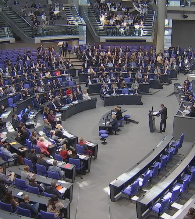 Generaldebatte im Bundestag