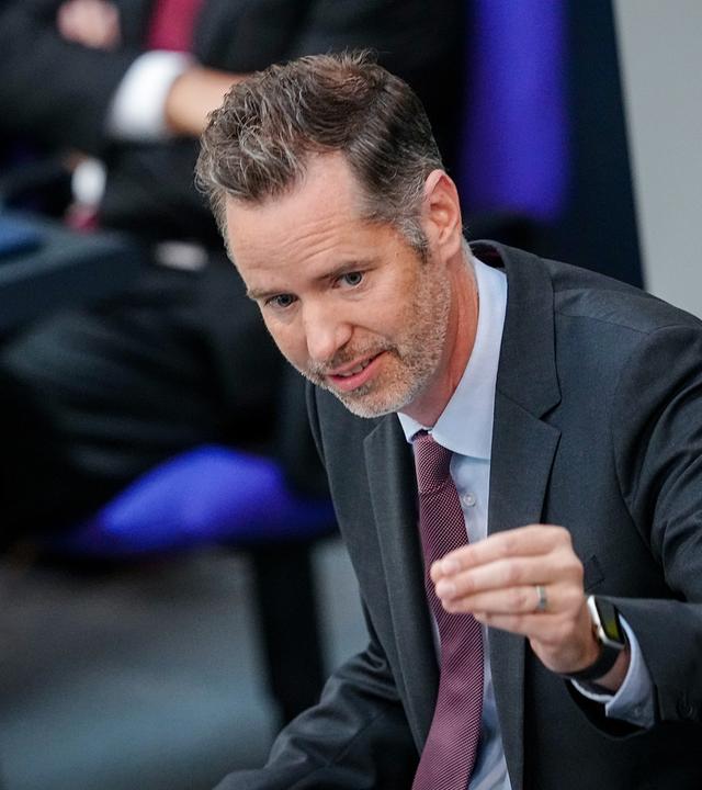 Christian Dürr bei der Generaldebatte im Bundestag am 07.09.2022 in Berlin