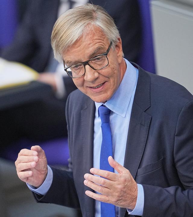 Dietmar Bartsch bei der Generraldebatte im Bundestag am 23.03.2022
