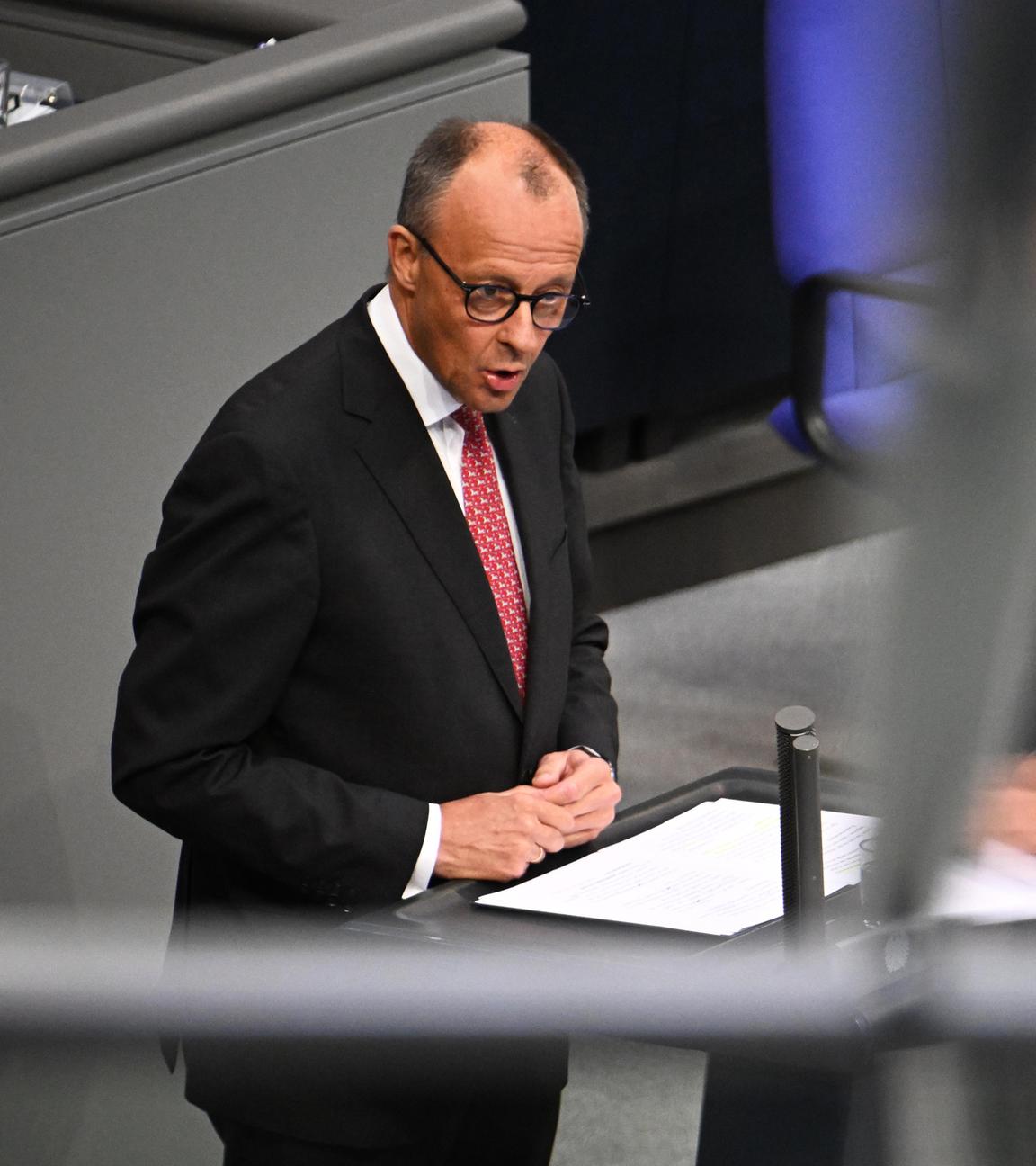 Generaldebatte im Bundestag - Friedrich Merz