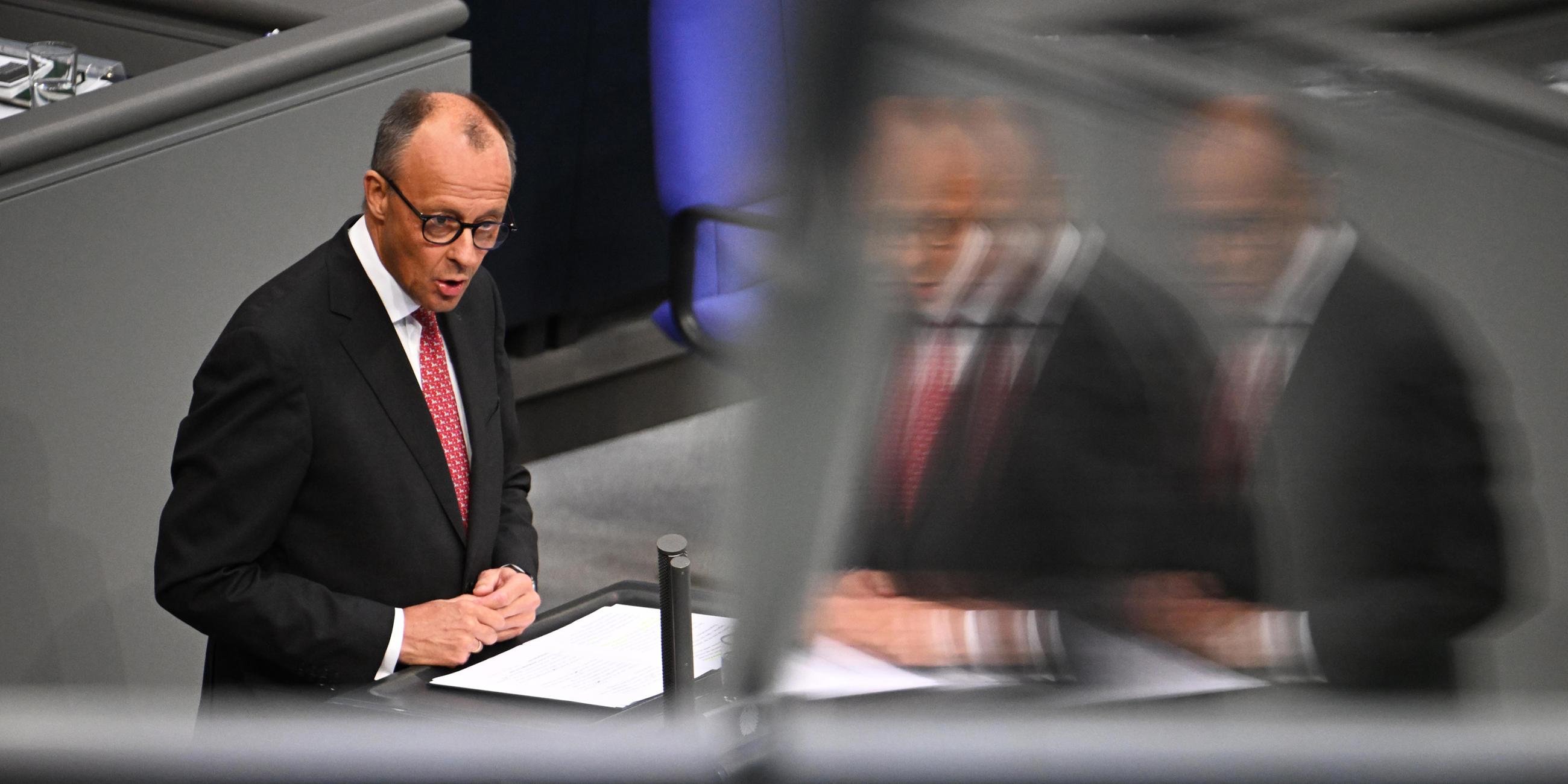 Generaldebatte im Bundestag - Friedrich Merz