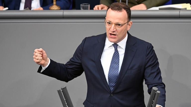 Generaldebatte im Bundestag - Jens Spahn, aufgenommen am 09.07.2025
