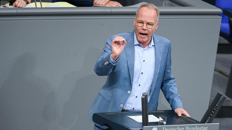Generaldebatte im Bundestag - Matthias Miersch, aufgenommen am 09.07.2025