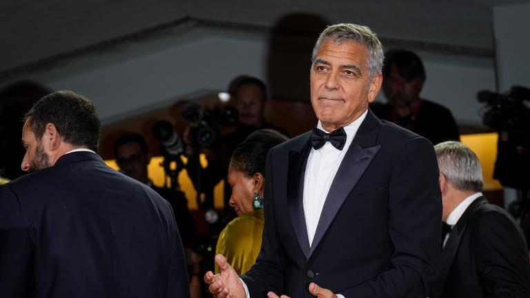 George Clooney bei den 82. Internationalen Filmfestspielen in Venedig: Jay Kelly Premiere