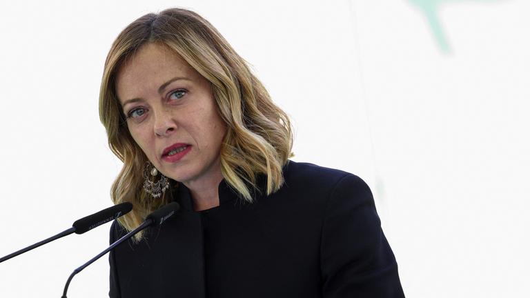 Georgia Meloni am 05.06.2024.