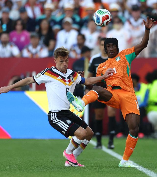 Joshua Kimmich und Yan Diomande am 20.06.26