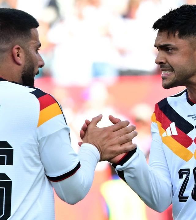 Dennis Undav und Nadiem Amiri am 20.06.26