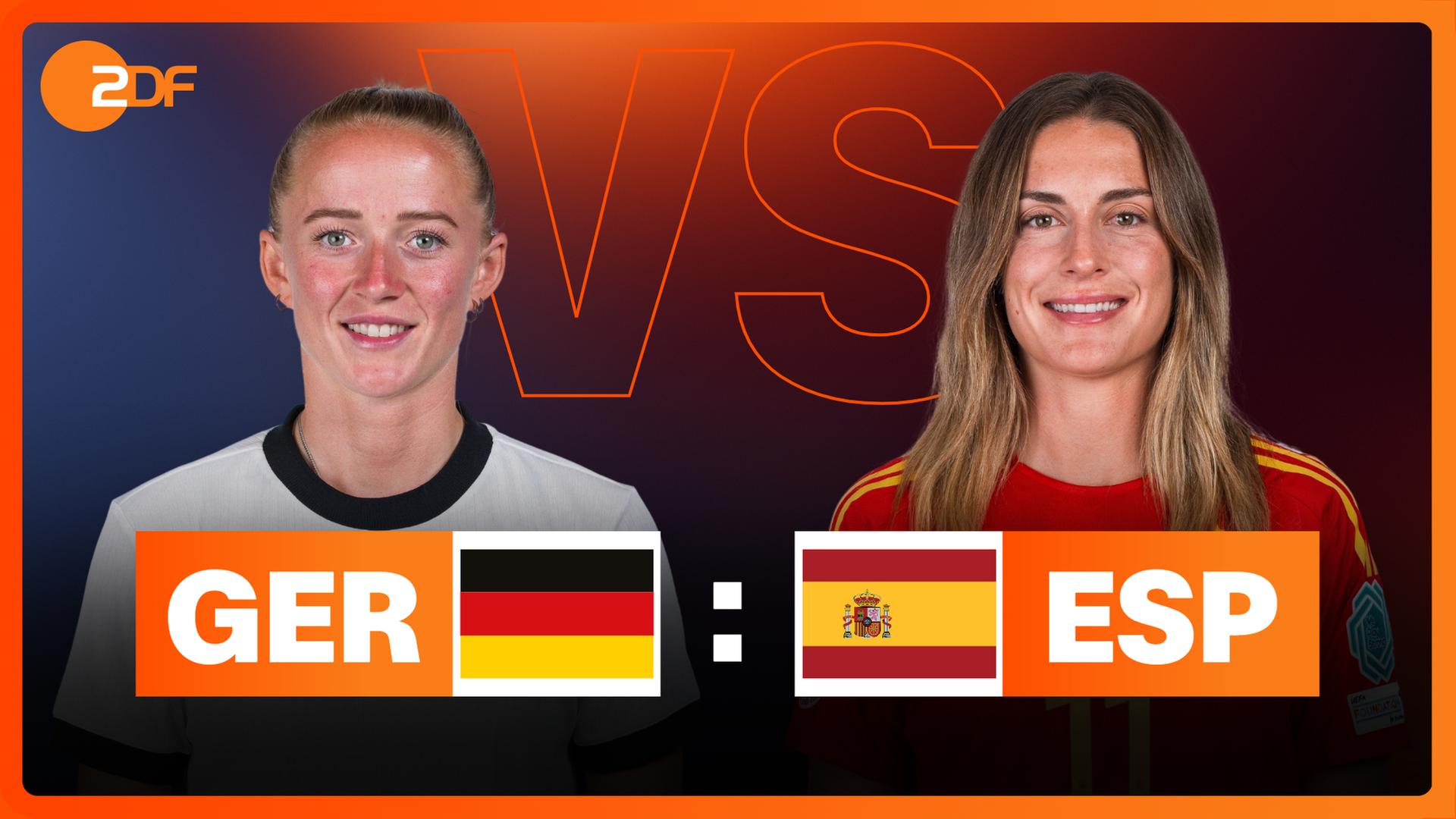 Das Halbfinale der Frauen-EM: Deutschland gegen Spanien
