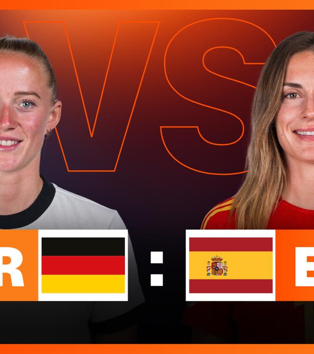 Das Halbfinale der Frauen-EM: Deutschland gegen Spanien