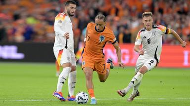  Xavi Simons und Deniz Undav von der DFB-Elf.