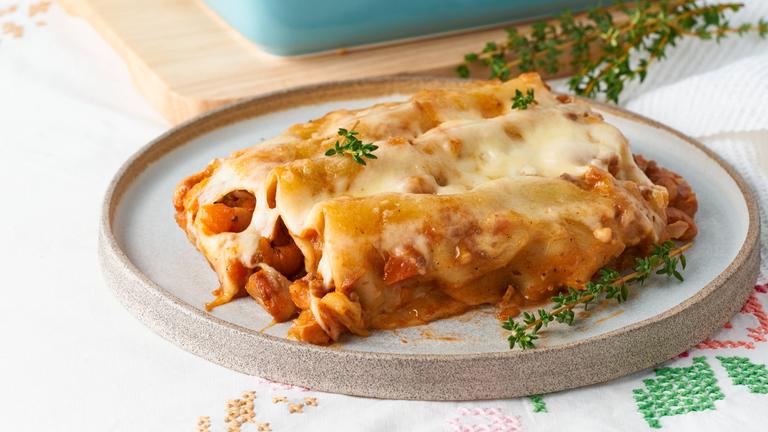 Geräucherte Hackfleischröllchen mit Blaubeer Hickory BBQ Soße