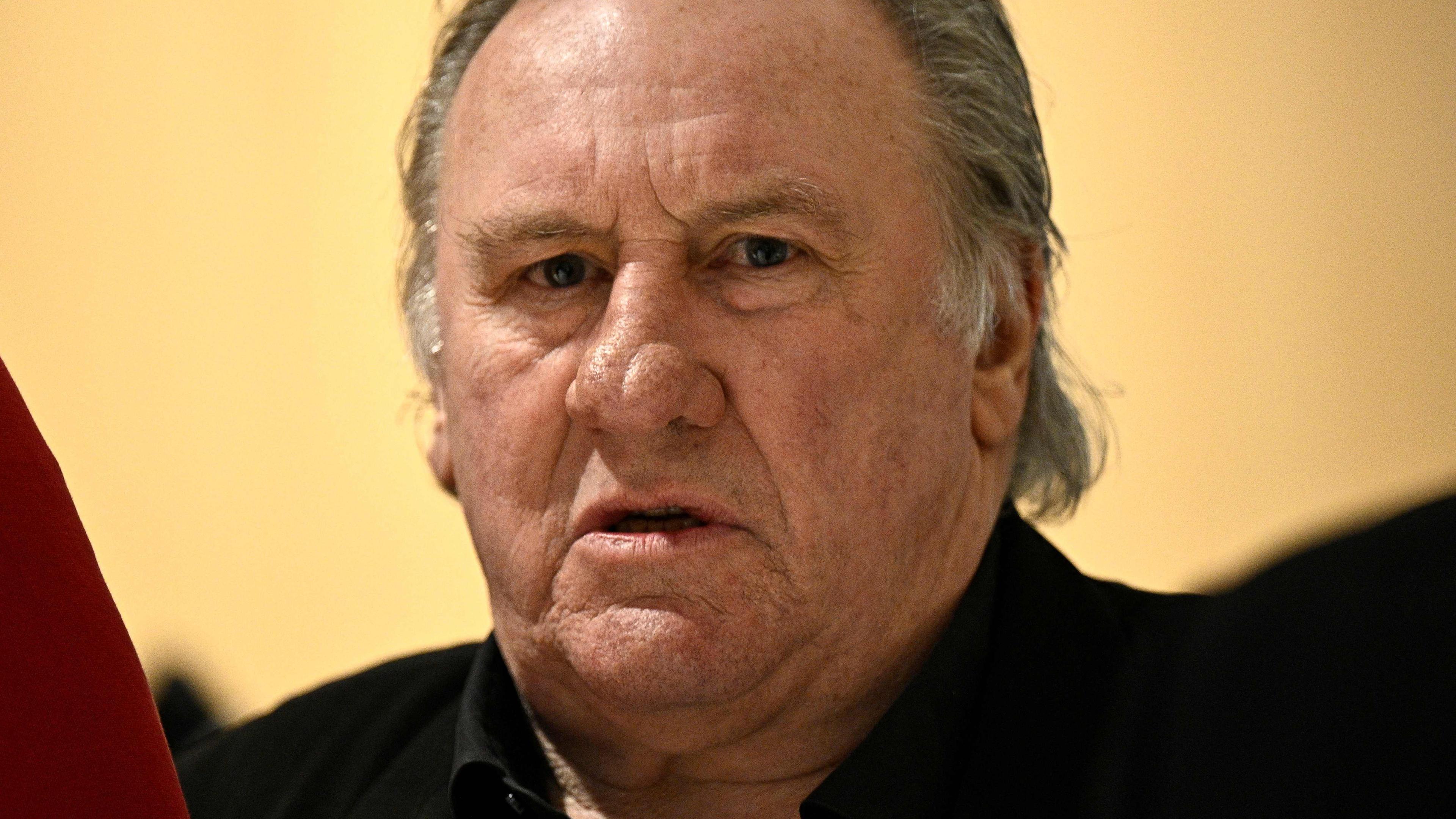 Der französische Schauspieler Gérard Depardieu.