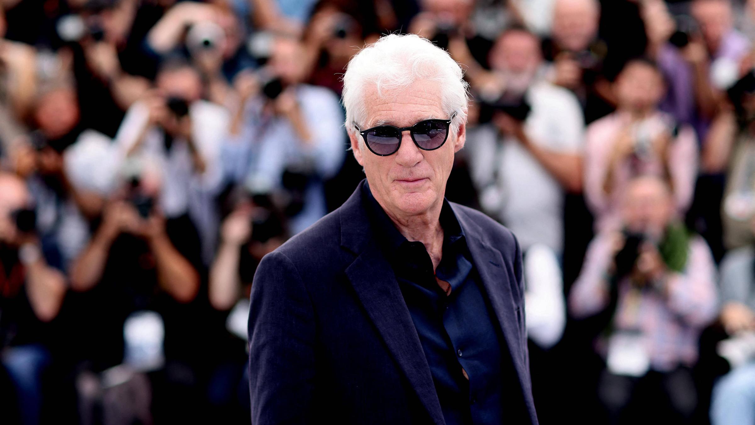 Richard Gere bei den Filmfestspielen in Cannes