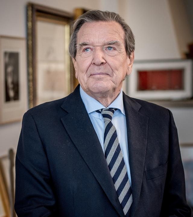 Gerhard Schröder (SPD), aufgenommen am 14.03.2024 in Hannover