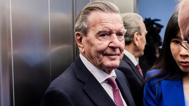 Altkanzler Gerhard Schröder am 06.06.2024 in Berlin.