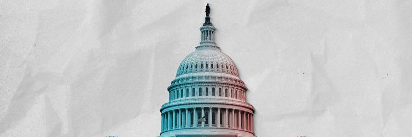 Kapitol in Washington - Gerrymandering ist vor den Zwischenwahlen in den USA wieder Thema