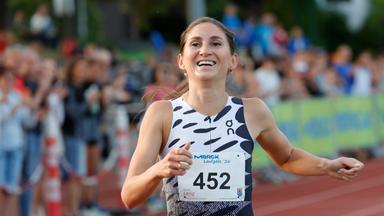 Gesa Felicitas Krause bei der Merck Laufgala am 13.06.2026 in Pfungstadt.