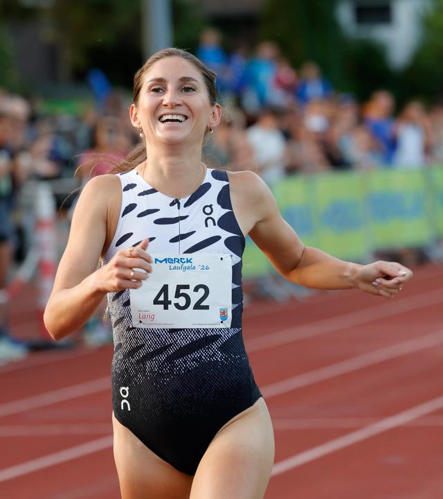 Gesa Felicitas Krause bei der Merck Laufgala am 13.06.2026 in Pfungstadt.
