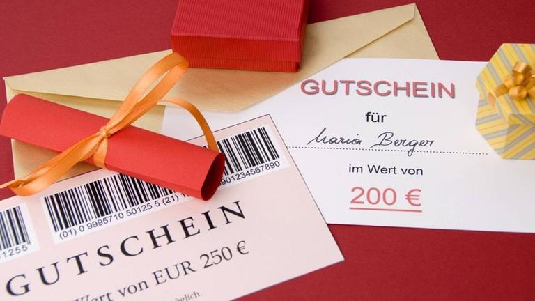 Geschenkgutscheine
