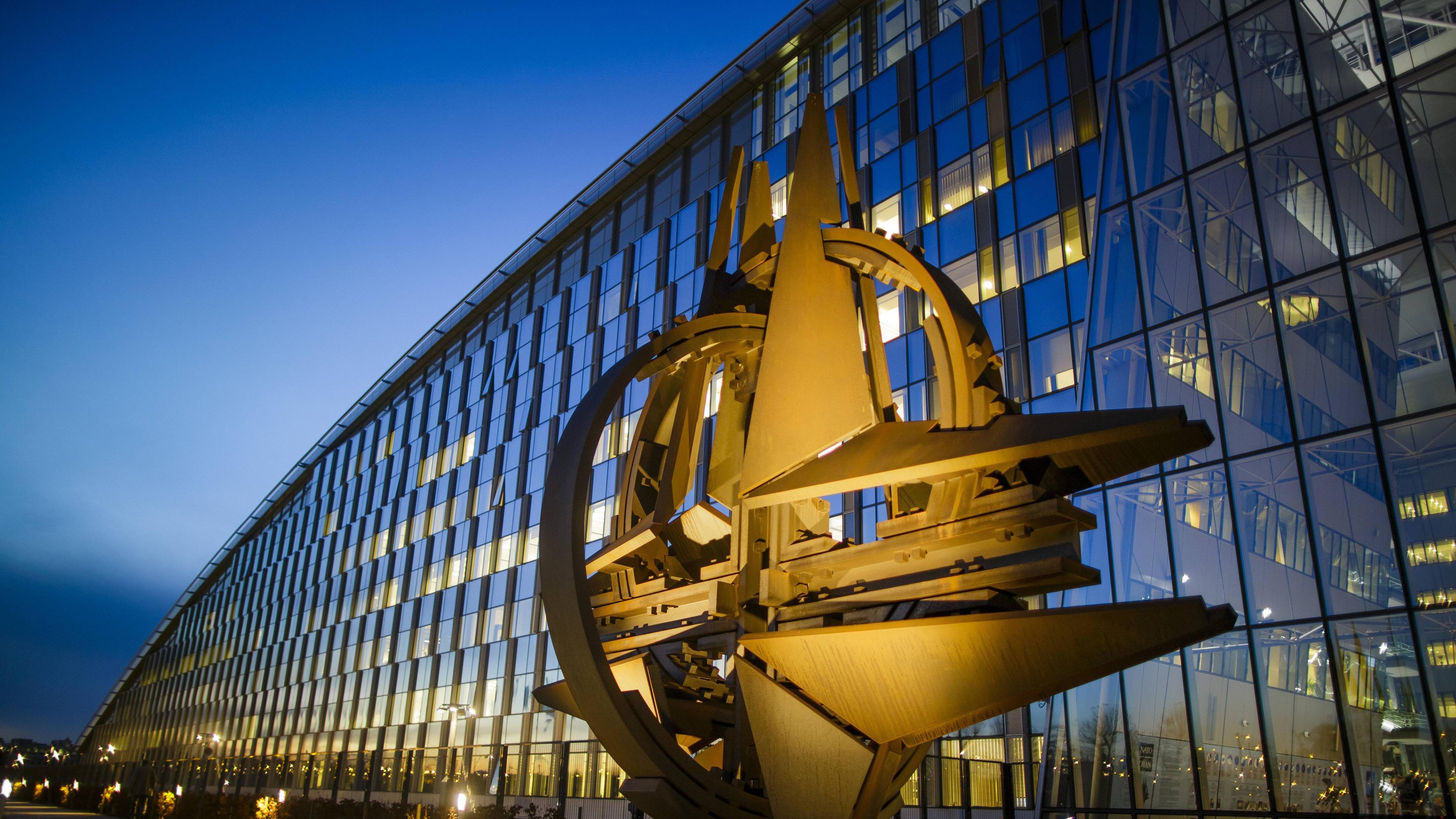 Das NATO-Hauptquartier in Brüssel