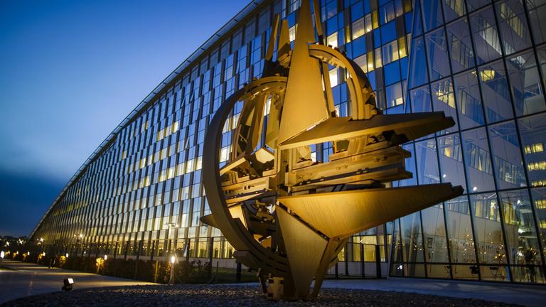 Das NATO-Hauptquartier in Brüssel