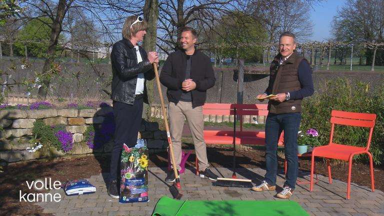 Gesunde Körperhaltung bei der Gartenarbeit