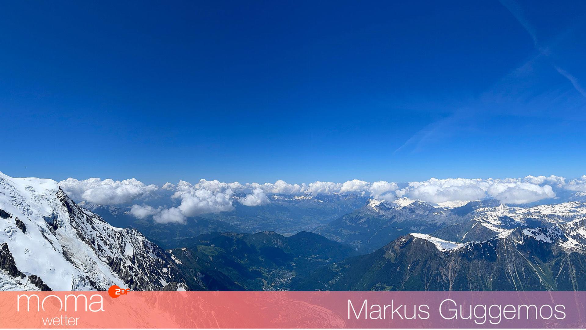 Mont Blanc bei Chamonix