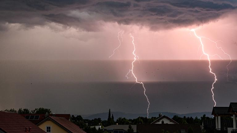 Blitzeinschlag in Bayern