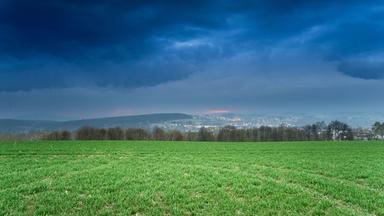 Gewitter über Sachsen