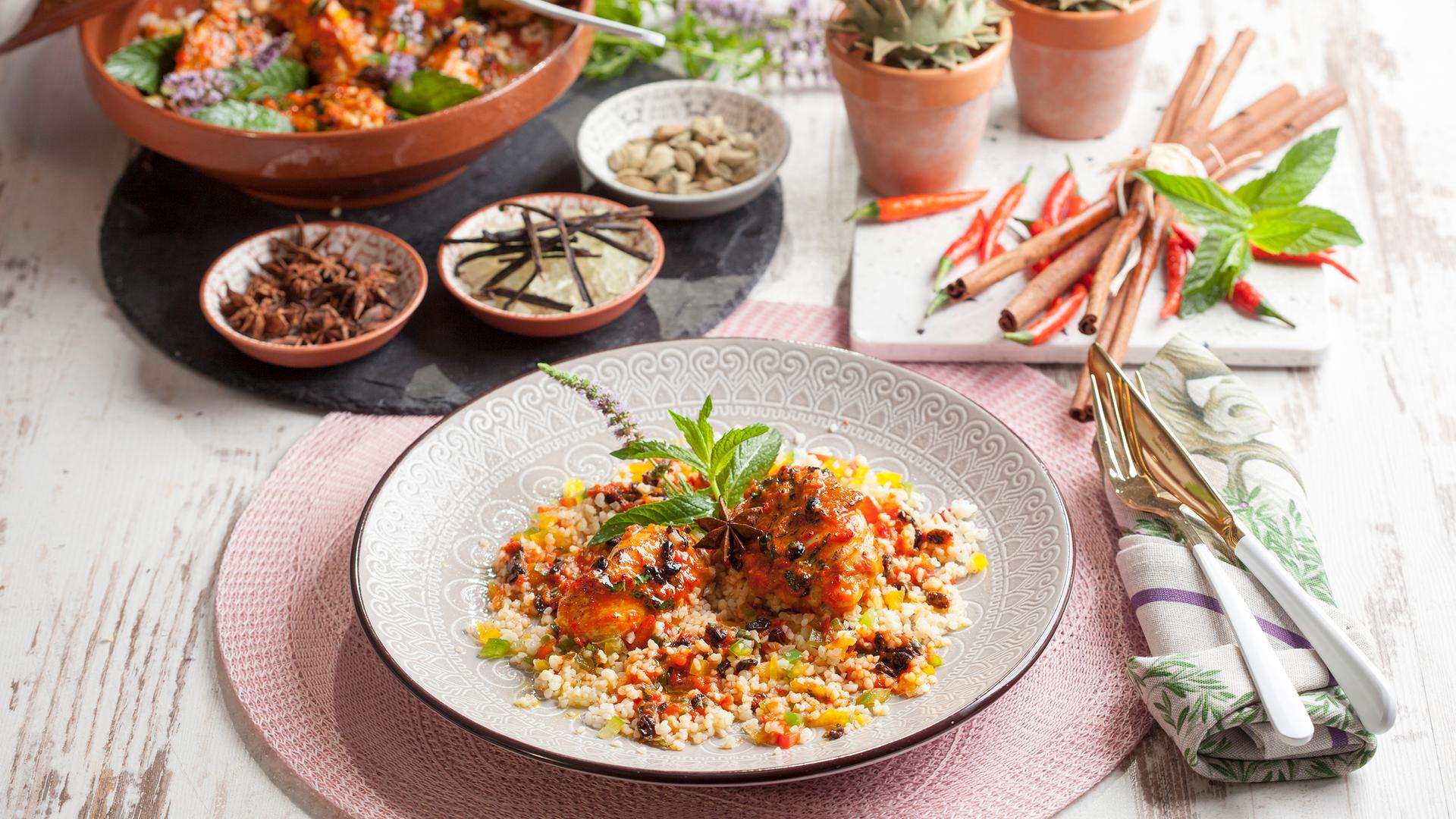 Arabisches Gewürzhähnchen