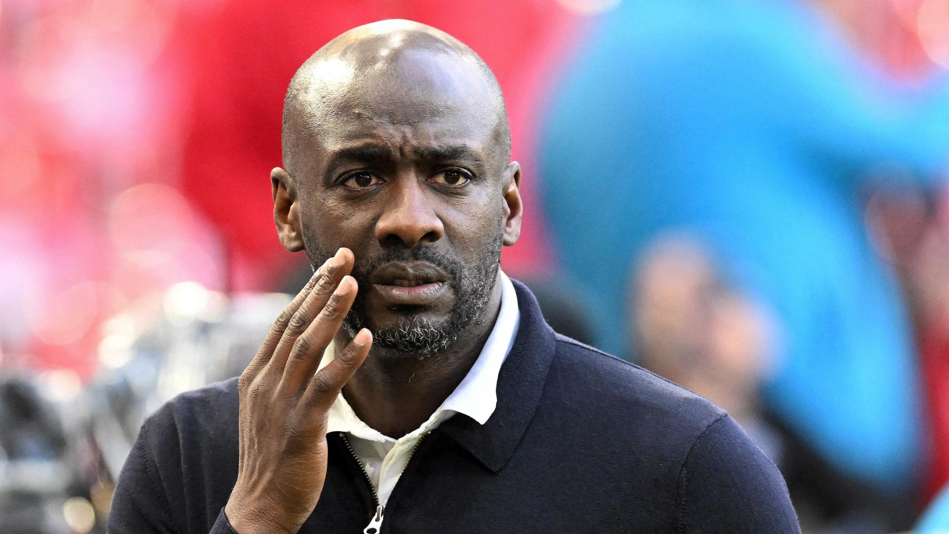 Fußball-Testspiel: Deutschland - Ghana. Ghanas Cheftrainer Otto Addo