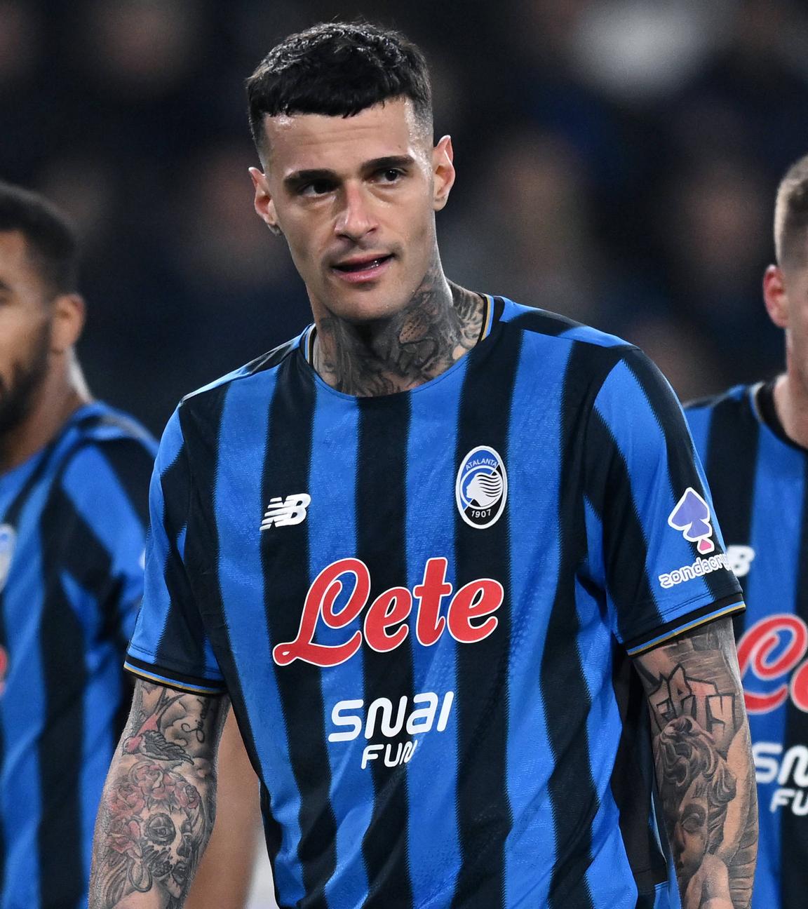 Gianluca Scamacca (Atalanta) im Fokus.