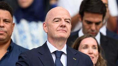 Gianni Infantino beim Viertelfinale der WM 2026 in Miami. 