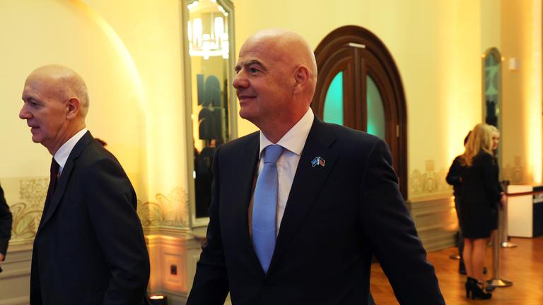 Gianni Infantino und Bernd Neuendorf