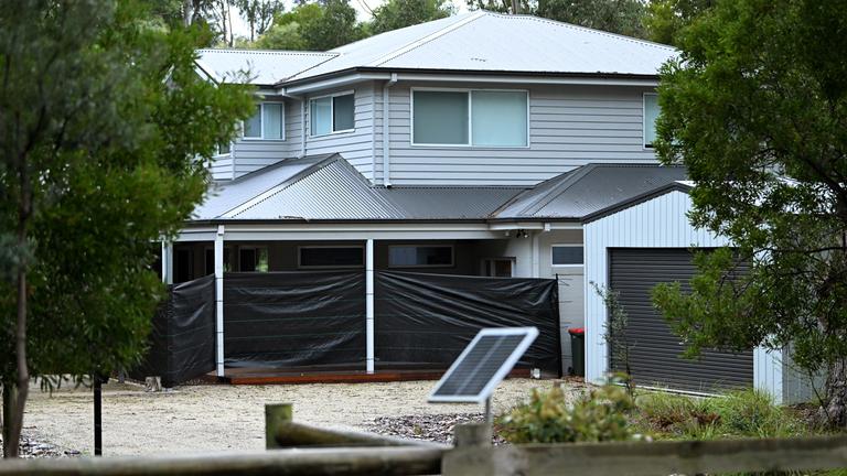 Außenaufnahme des Hauses im australischen Leongatha am 01.07.2025, in dem Erin Patterson im Juli 2023 vier mit giftigen Pilzen versetzte Beef Wellington serviert haben soll und damit drei Menschen tötete.