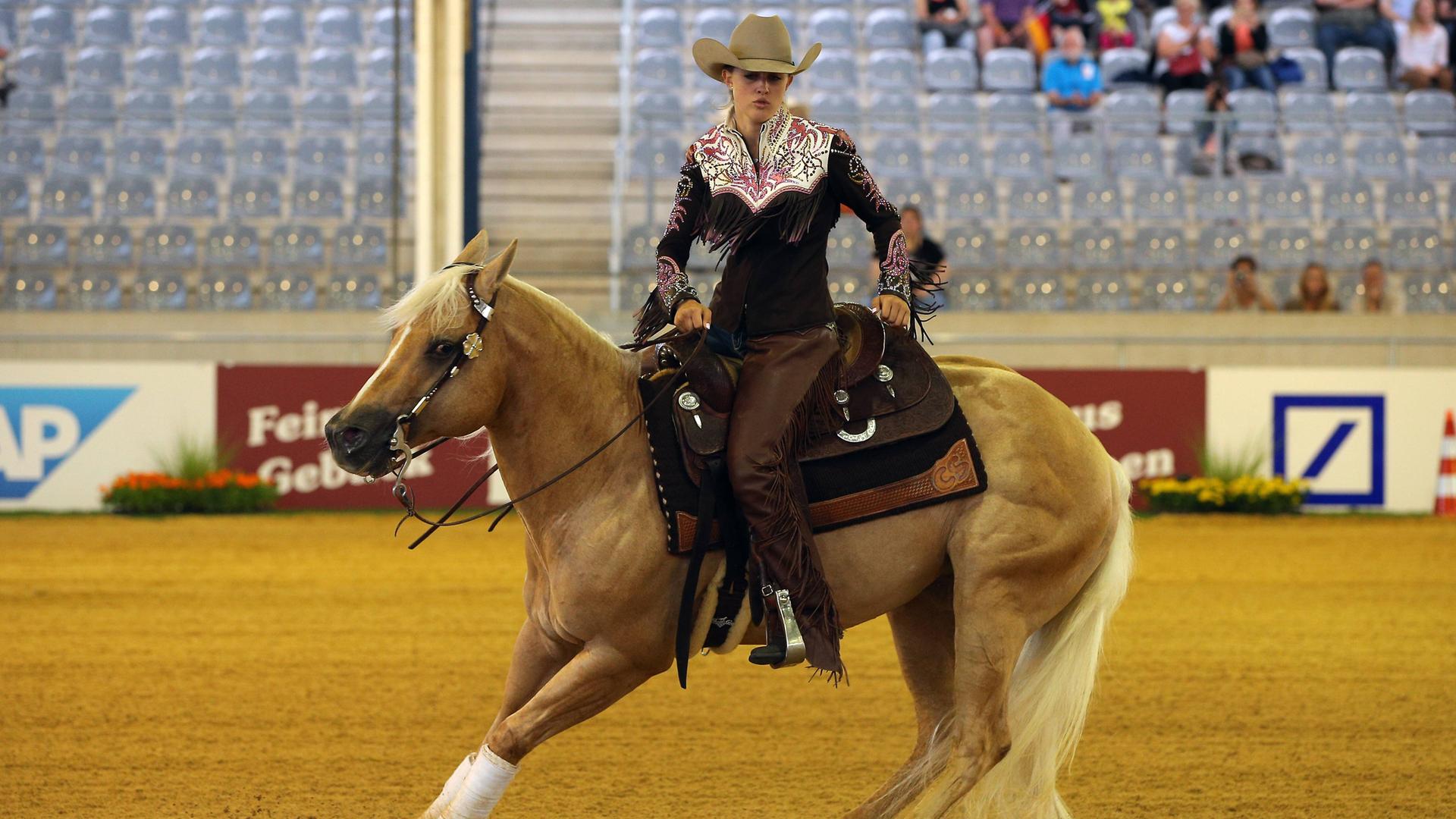Bereits 2015 nahm Gina Schumacher bei der Europameisterschaft in Aachen teil 