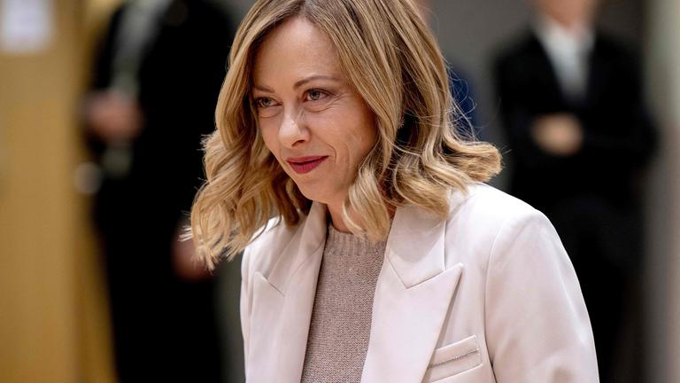 Giorgia Meloni am 17.06.2024