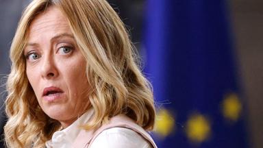 Italiens Ministerpräsidentin Giorgia Meloni