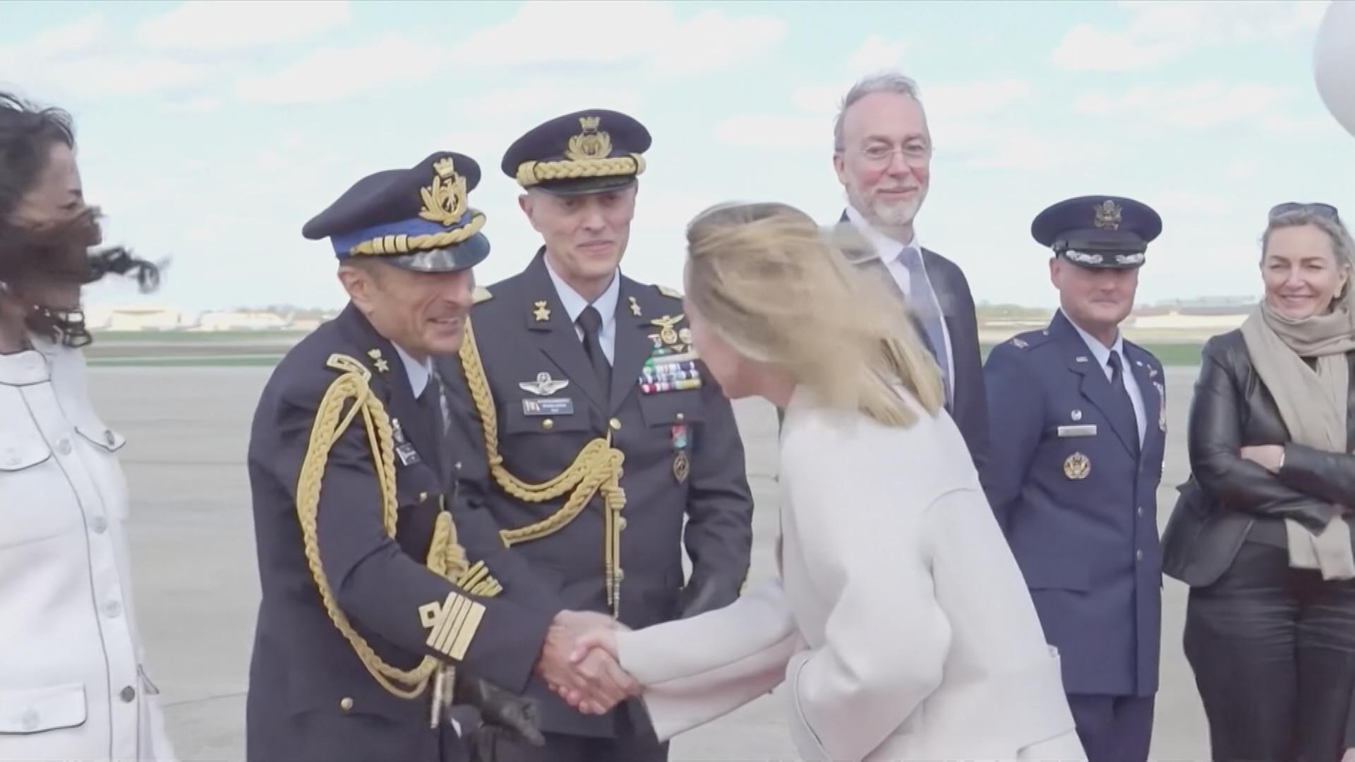 Giorgia Meloni zu Besuch bei Donald Trump