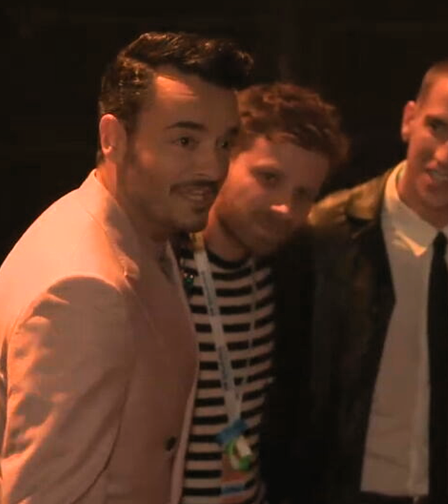 Backstage bei der Giovanni Zarrella-Show