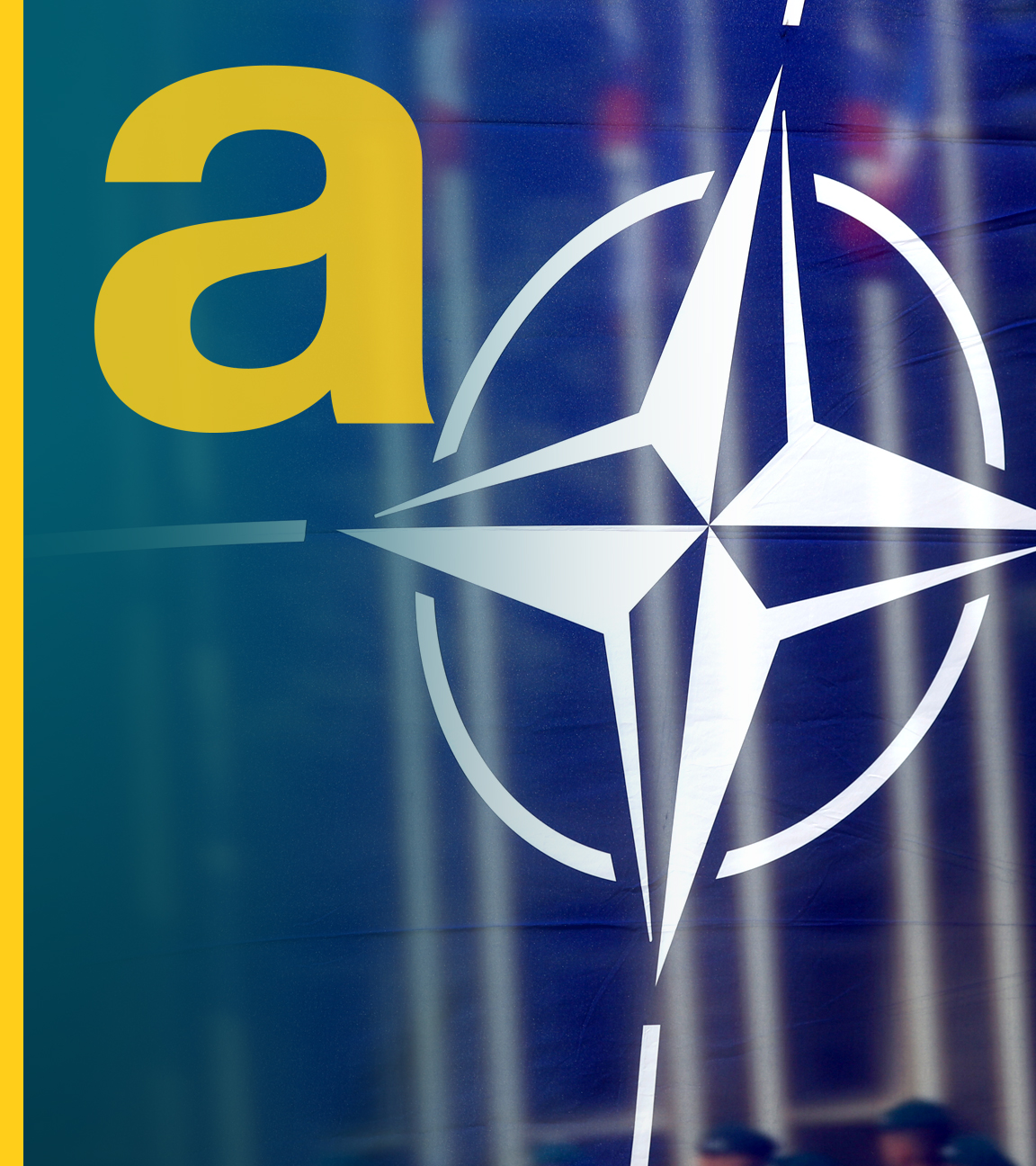 NATO-Logo neben Logo des auslandsjournals