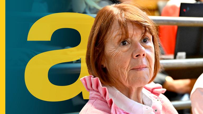 Portrait von der Französin Gisèle Pelicot