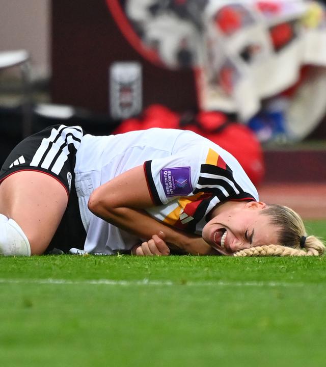 Giulia Gwinn verletzt