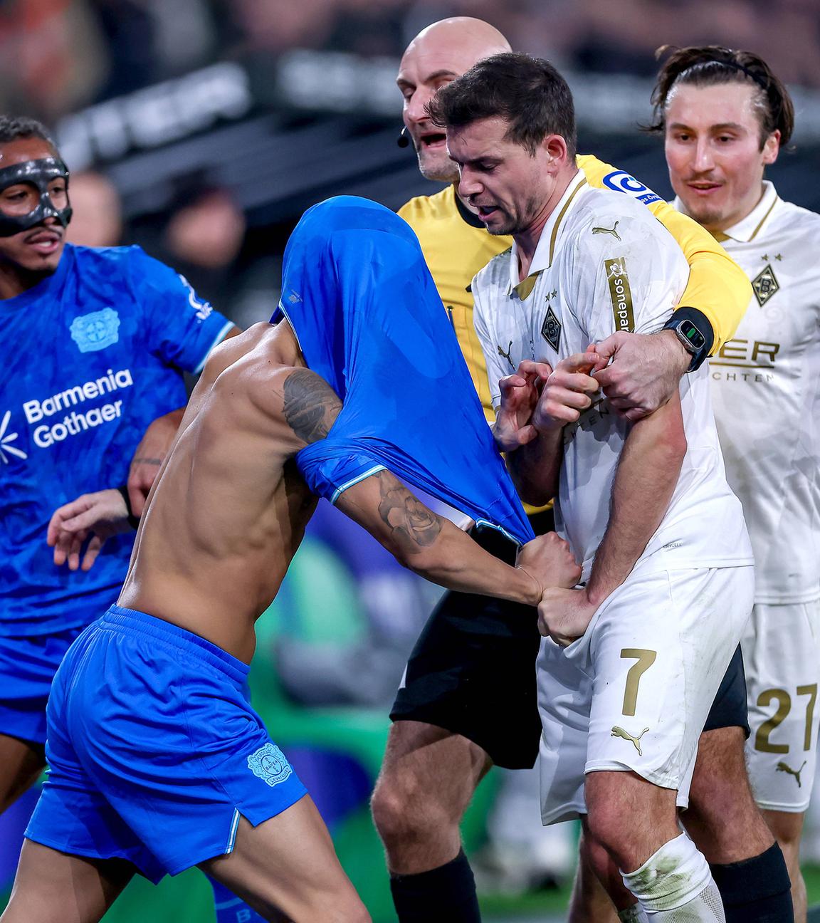 Kevin Stöger und Exequiel Palacios am 07.02.26