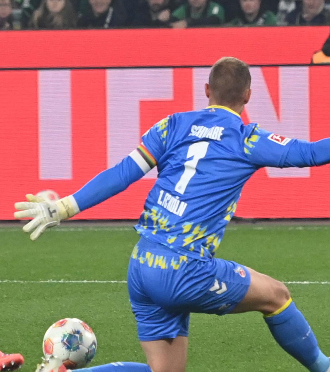 Franck Honorat und Marvin Schwäbe in Mönchengladbach am 08.11.25